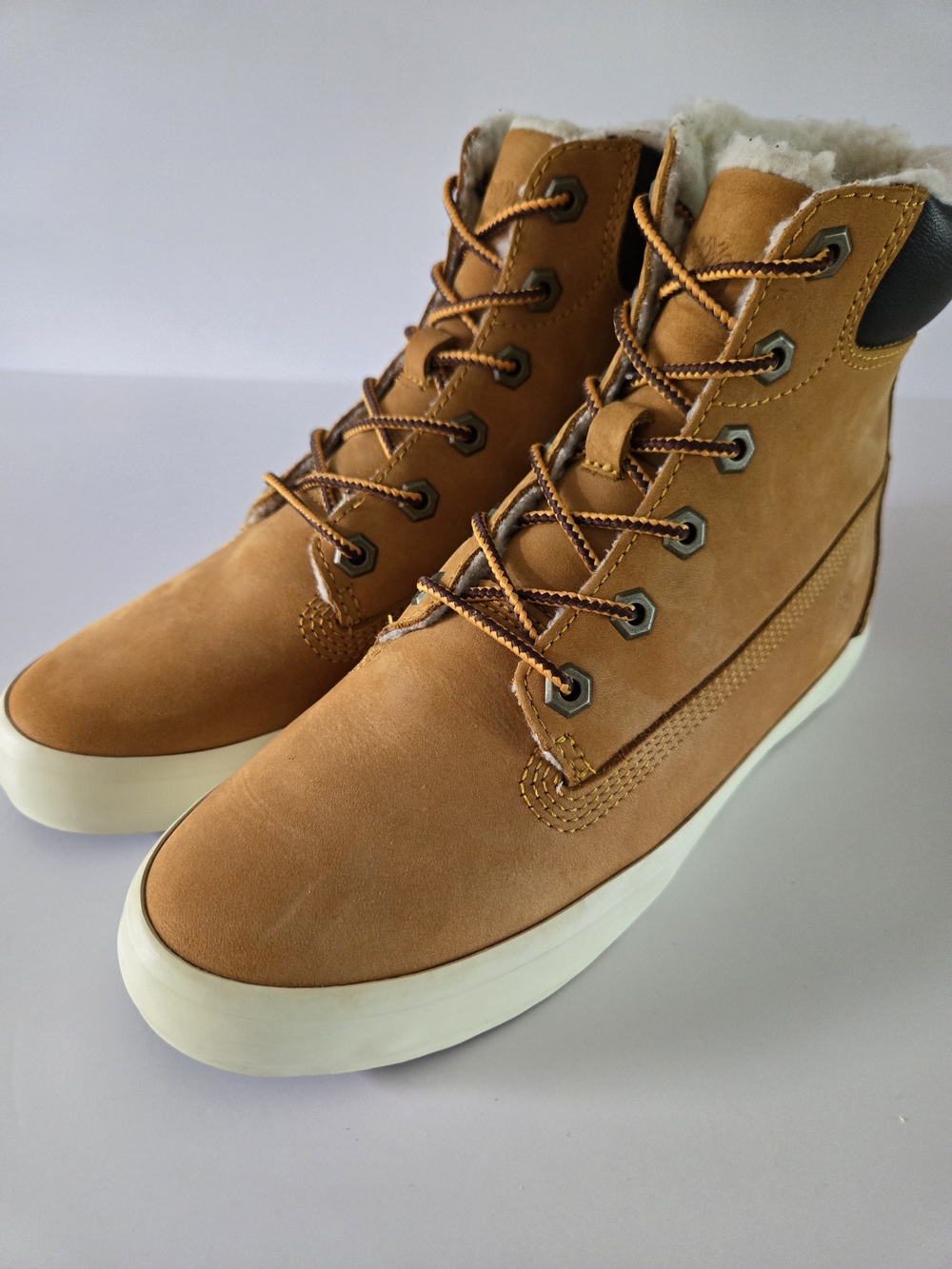 Timberland Men's Wheat Nubuck High-Top Boot